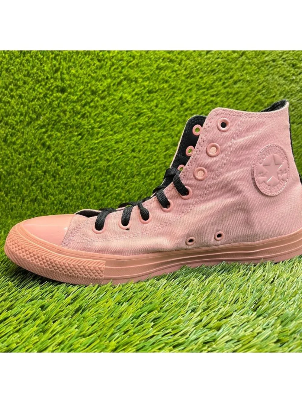 Converse Chuck Taylor All Star Hi x OPI Mens Size 9 Pink Athletic Shoes Sneakers